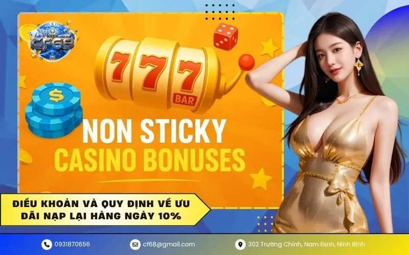 Ưu Đãi Nạp Lại Hàng Ngày 10% Chỉ Có Tại Nhà Cái CF68 - ZUMOKI